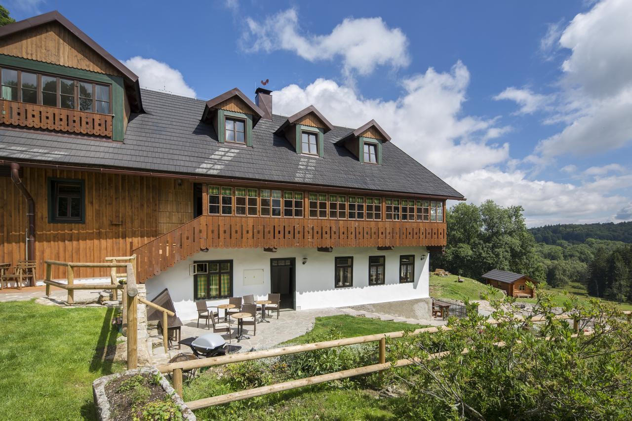 Wellness Hotel Florián České Žleby Stožec Esterno foto